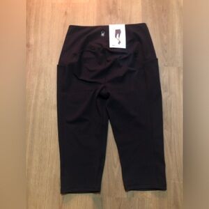 🔊Spyder | Cropped Black Leggings